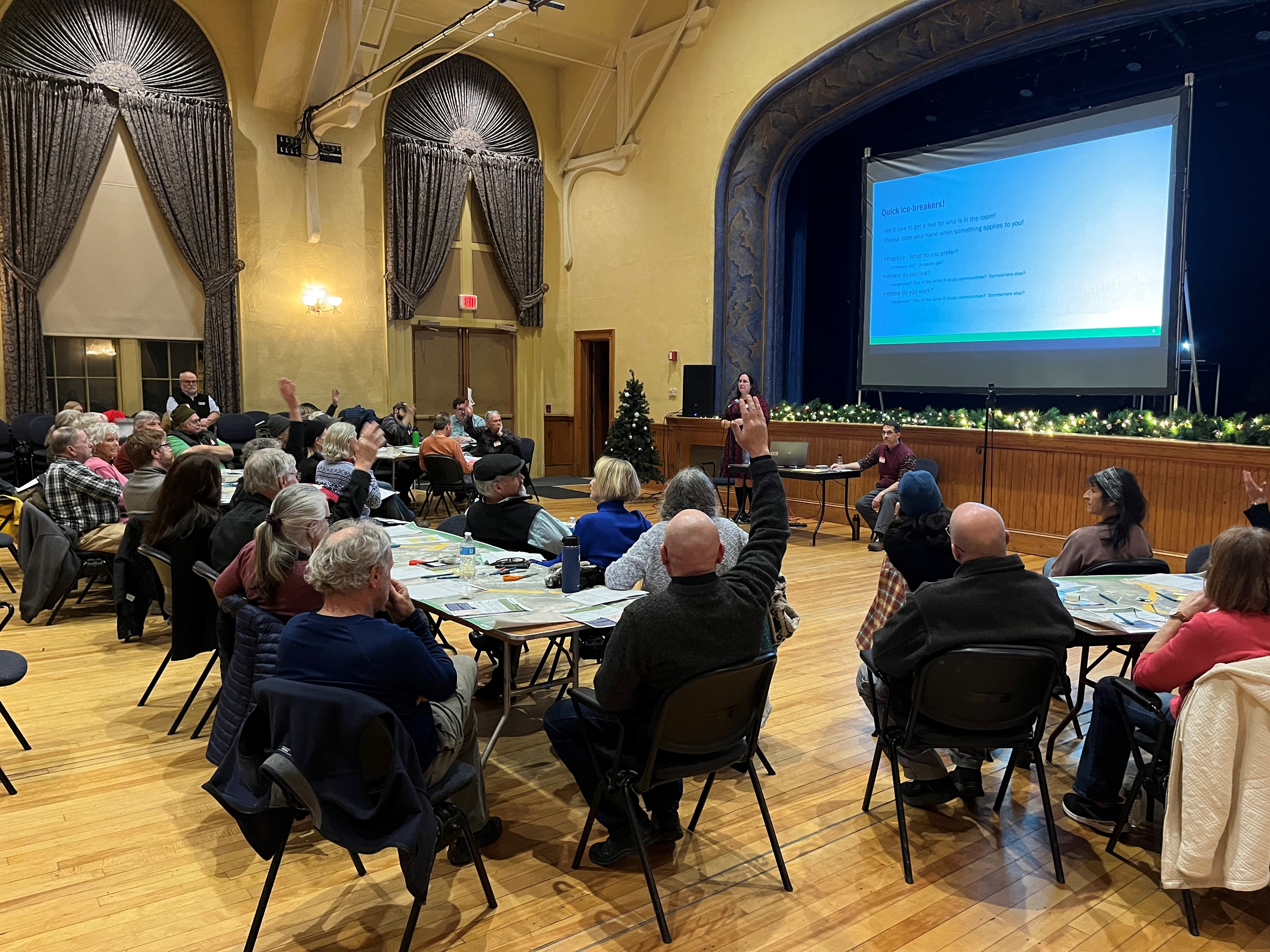 Land Use Workshop in Progress